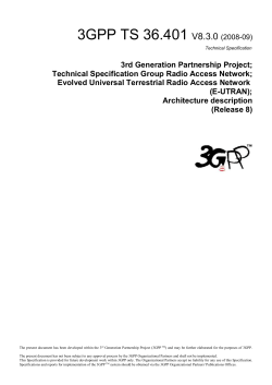 3GPP spec skeleton