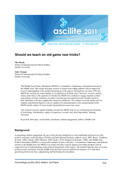 Should we teach an old game new tricks?