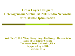 Multiple-Optimizing Wireless Sensor Networks with MIMO Technology