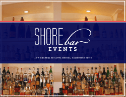 events - SHOREbar