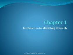 Market research