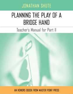 Planning the Play of a Bridge Hand, Course 1