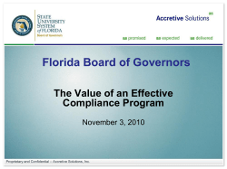 1.2 MB ppt - State University System of Florida
