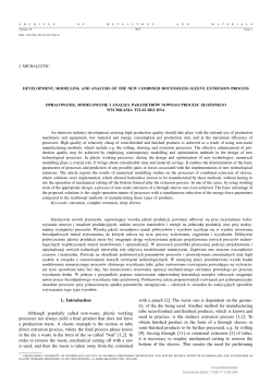 Development, Modelling and Analysis of the new Combined