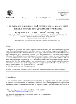 The existence, uniqueness and computation of an arc