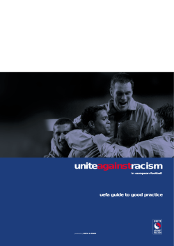 Unite against racism - UEFA Guide to Good Practice
