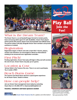 Play Ball - Dream Team: Traverse City