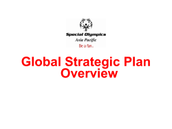 Global Strategic Plan Overview