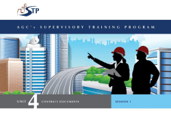 Documentation is - Associated General Contractors