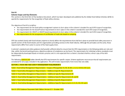Part III Scheme Scope and Key Elements This section is the third