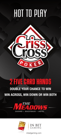 How to play Criss Cross Poker