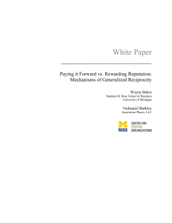 About the Authors - Center for Positive Organizations