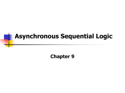 Asynchronous Sequential Circuit