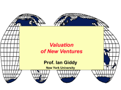 SIM Venture Valuation