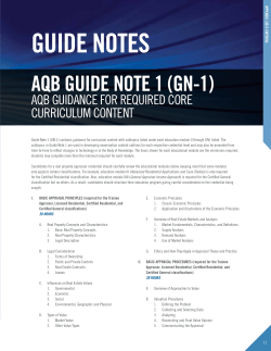 GUIDE NOTES