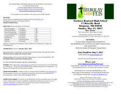 rules governing the feis