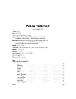 Package `mathgraph`