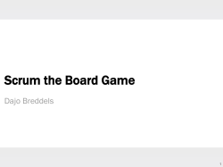 Scrum the Board Game