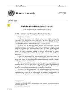 United Nations General Assembly Resolution 56/195