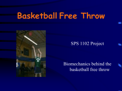 Basketball Free Throw