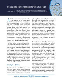 QE Exit and the Emerging Market Challenge