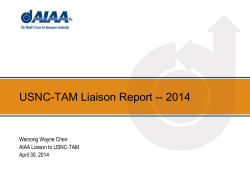 AIAA Presentation Template