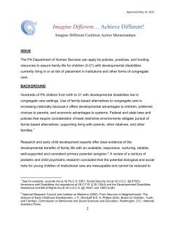 Action Memo - imagine different coalition