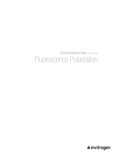 Fluorescence polarization guide