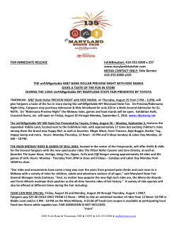 for immediate release