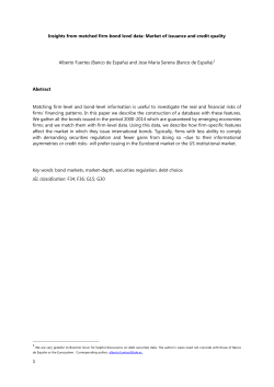 Insights from matched firm-bond level data: Market of issuance and