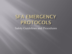 SFA Emergency Protocols - UF Student Financial Affairs