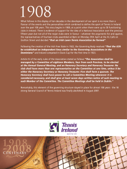 AILEEN 600 - Tennis Ireland