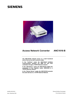 product sheet ANC1616B