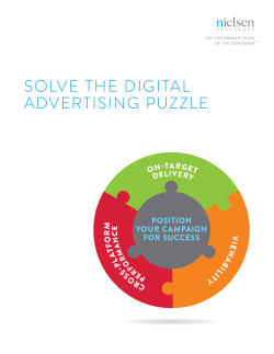 solve the digital advertising puzzle