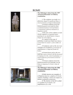 Test on the Rococo and Neoclassicism