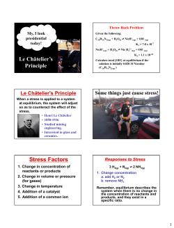 Le Chatelier