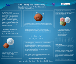 GPS Theory and Positioning
