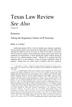 Texas Law Review See Also
