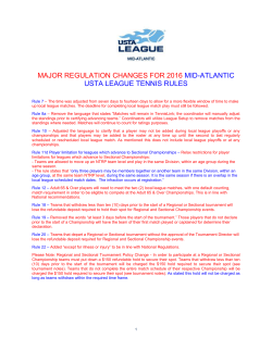 major regulation changes for 2016 mid-atlantic usta