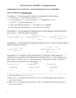 calculus ab - Humble ISD