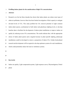 Profiling Indoor Plants - OPUS at UTS