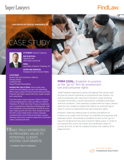 case study - Lawyer Marketing