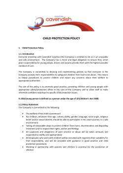 Child Protection Policy