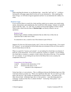 Logic - OpenTextBookStore