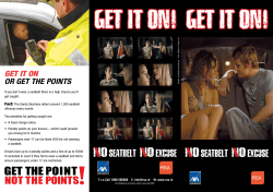 get it on or get the points