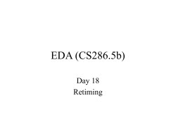 EDA (CS286.5b)