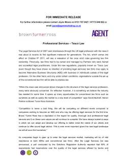 Tesco Law - Brown Turner Ross