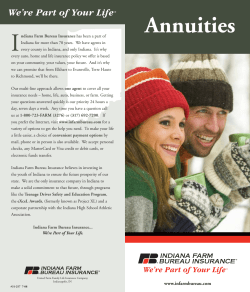 Annuities - Indiana Farm Bureau Insurance