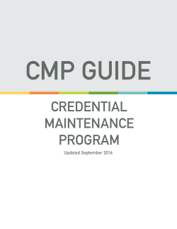 Review GBCI`s Credential Maintenance