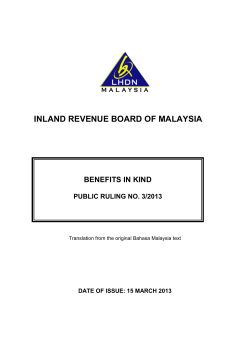 INLAND REVENUE BOARD OF MALAYSIA